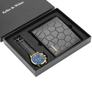 Men's watch and wallet gift set, view 2 - MRSLM