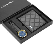 Men's watch and wallet gift set, view 5 - MRSLM