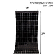party fringe foil curtain, view 12 - MRSLM