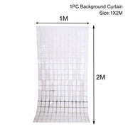 party fringe foil curtain, view 15 - MRSLM