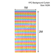 party fringe foil curtain, view 16 - MRSLM