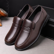 Men's business casual leather shoes, view 3 - MRSLM