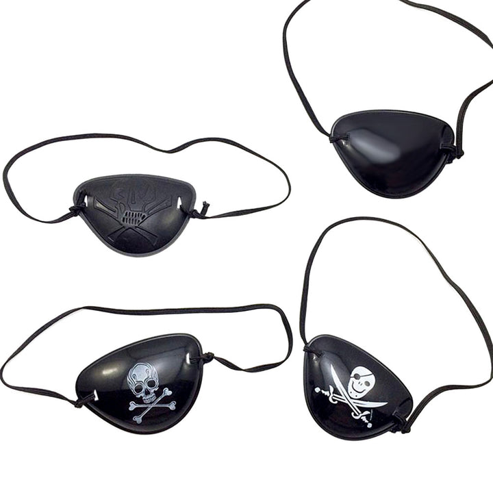 Pirate Costume Eye Patches Set