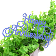 Happy Anniversary cake topper, view 10 - MRSLM