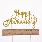 Happy Anniversary cake topper, view 6 - MRSLM