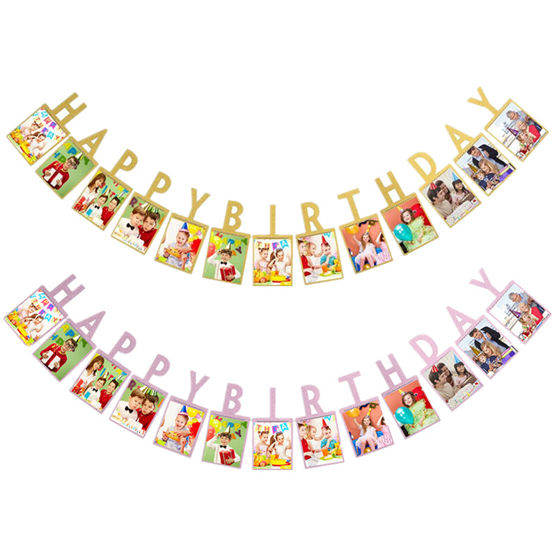 baby first birthday photo banner, view 12 - MRSLM