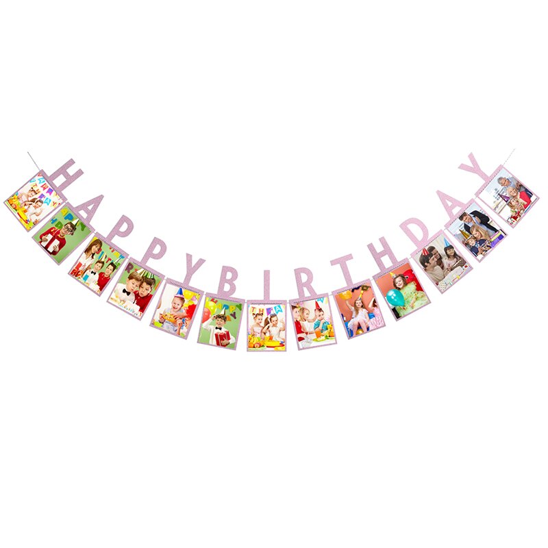 Baby First Birthday Photos Banner