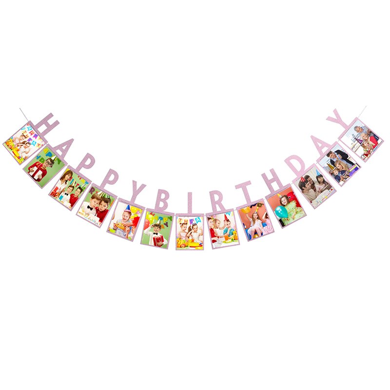 baby first birthday photo banner, view 2 - MRSLM