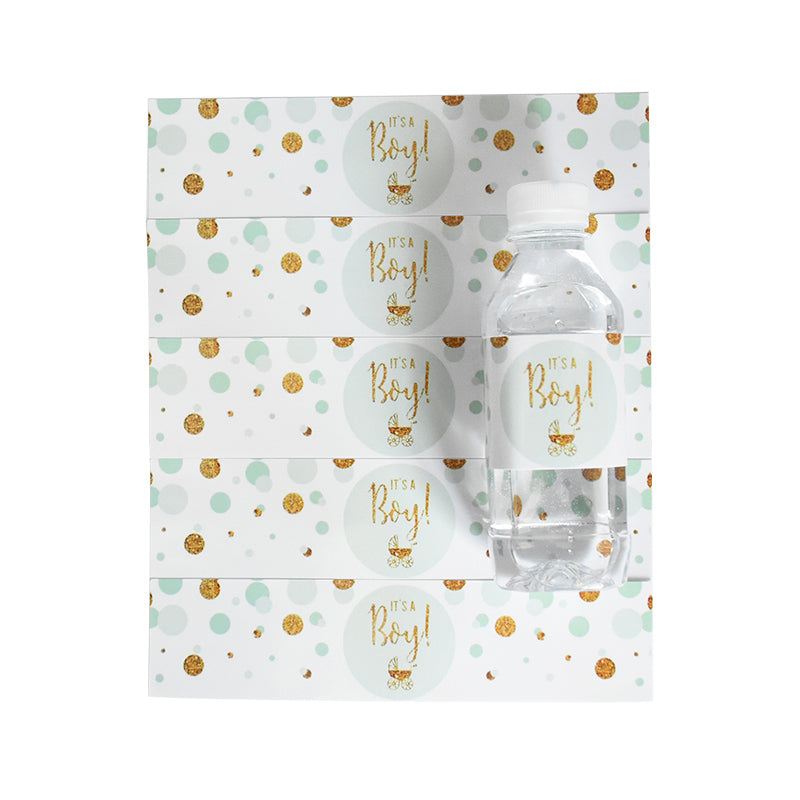 bottle labels for baby shower party, view 5 - MRSLM