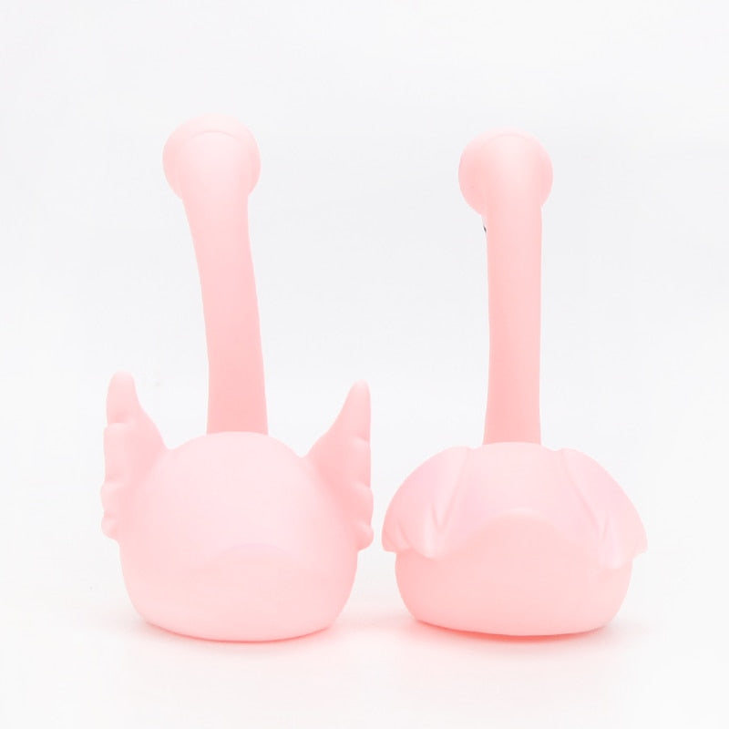 pink flamingo cake topper, view 7 - MRSLM