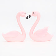 pink flamingo cake topper, view 4 - MRSLM