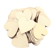 Heart shaped wooden decorations - MRSLM
