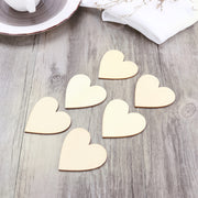 Heart shaped wooden decorations, view 5 - MRSLM