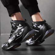 Unisex high-top basketball shoes, view 5 - MRSLM