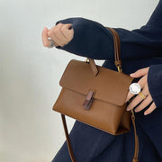 retro peach wood shoulder bag, view 3 - MRSLM