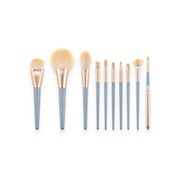 10-piece makeup brush set - MRSLM