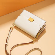 fashion cowhide shoulder bag, view 6 - MRSLM