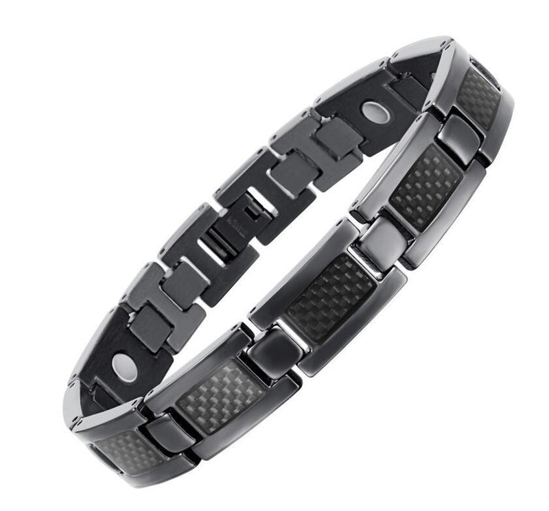 titanium steel magnetic bracelet, view 7 - MRSLM