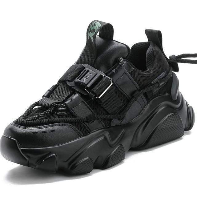 thick-soled breathable sneakers, view 3 - MRSLM