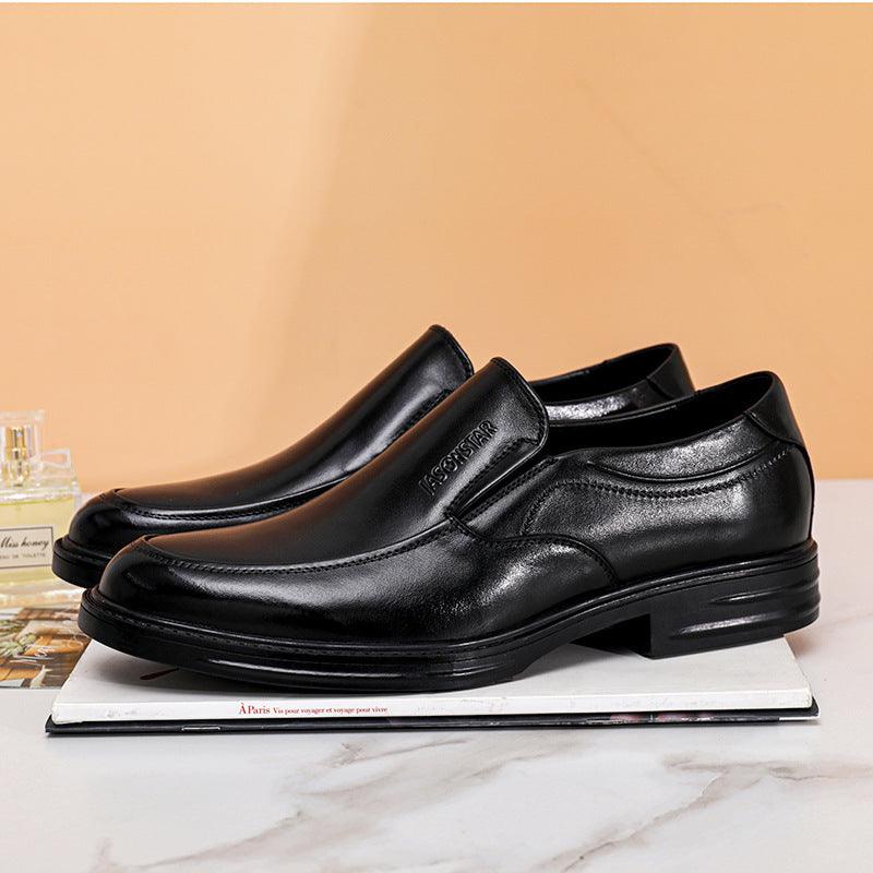 Summer men's casual leather shoes - MRSLM