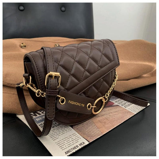 retro saddle messenger bag, view 7 - MRSLM