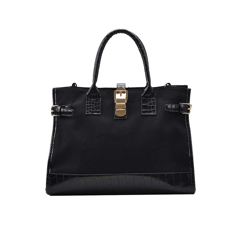 large canvas shoulder tote bag - MRSLM