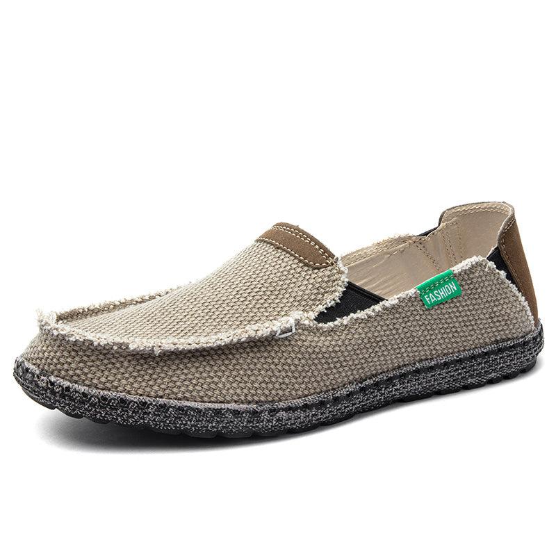 Men's slip-on canvas shoes, view 4 - MRSLM