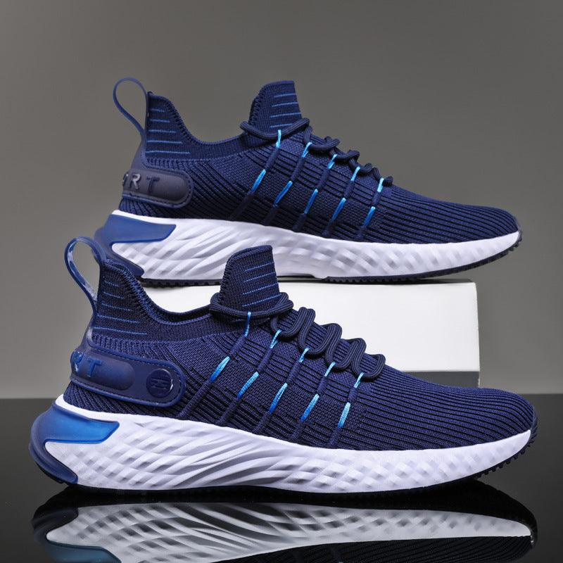 Men's summer breathable woven sneakers, view 10 - MRSLM