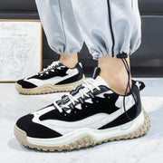 Men's mesh low-top lace-up shoes, view 4 - MRSLM