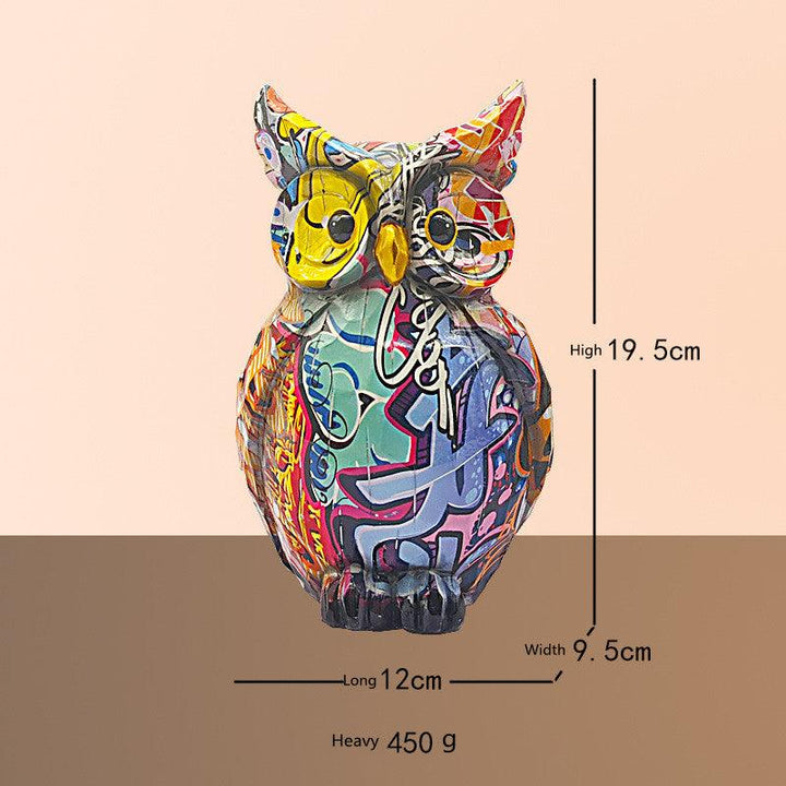 Creative Colorful Animal Resin Ornaments - MRSLM