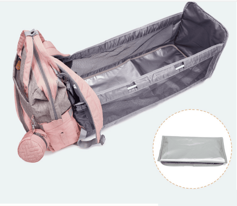 portable baby crib backpack, view 10 - MRSLM