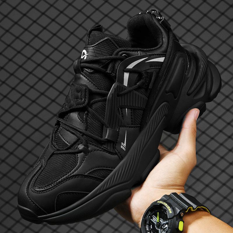 thick soled heightened sports shoes, view 3 - MRSLM