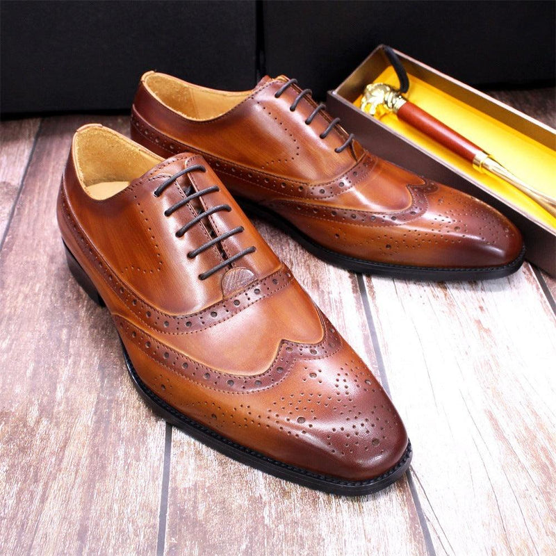 Men's brogue Oxford shoes - MRSLM