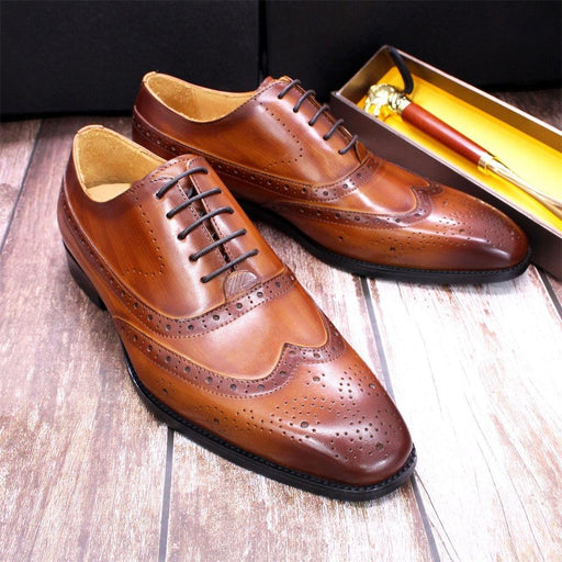 Men's brogue Oxford shoes - MRSLM