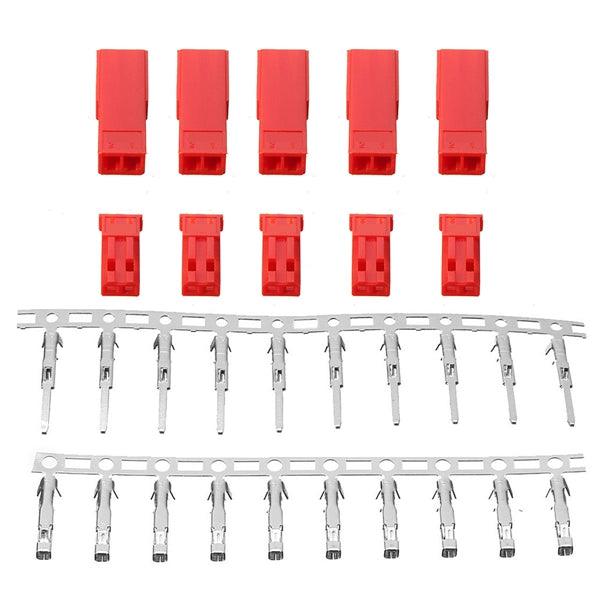 Excellway 20Pcs JST Female and Male Battery Connector Set - MRSLM
