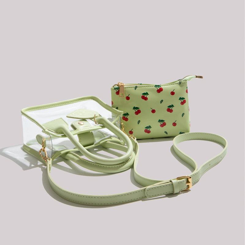 multicolor printed crossbody bag - MRSLM