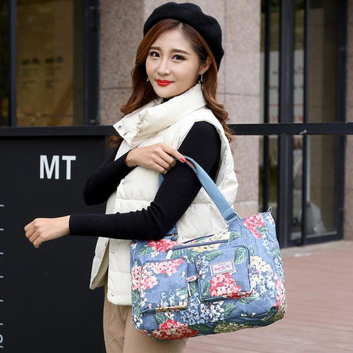 Printed canvas crossbody bag - MRSLM