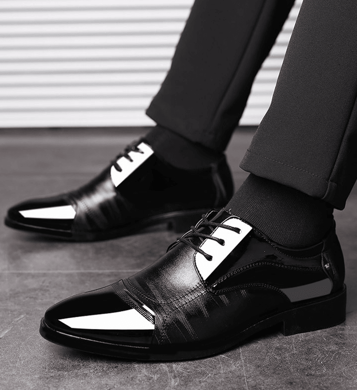Men's business dress shoes, view 6 - MRSLM