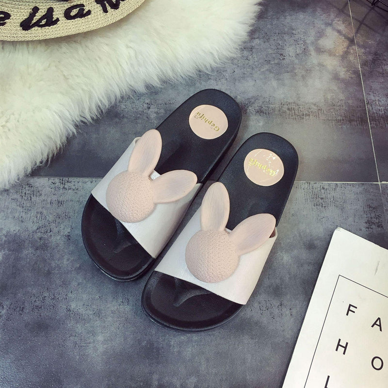 cute korean style anti-skid slippers, view 6 - MRSLM
