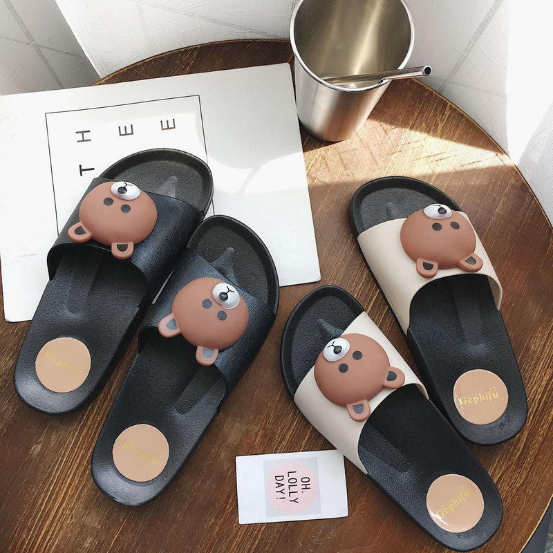 cute korean style anti-skid slippers - MRSLM
