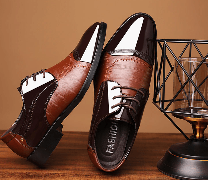 Men's business dress shoes, view 7 - MRSLM