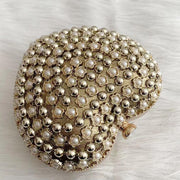 Heart diamond evening handbag, view 7 - MRSLM