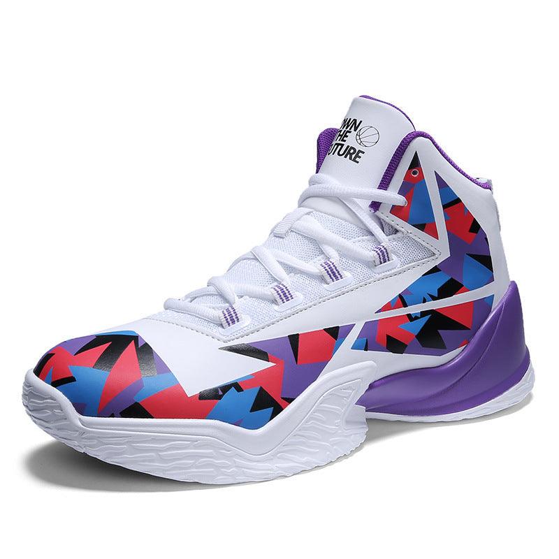 Summer Couple Basketball Shoes Men's Boots Korean Style Breathable