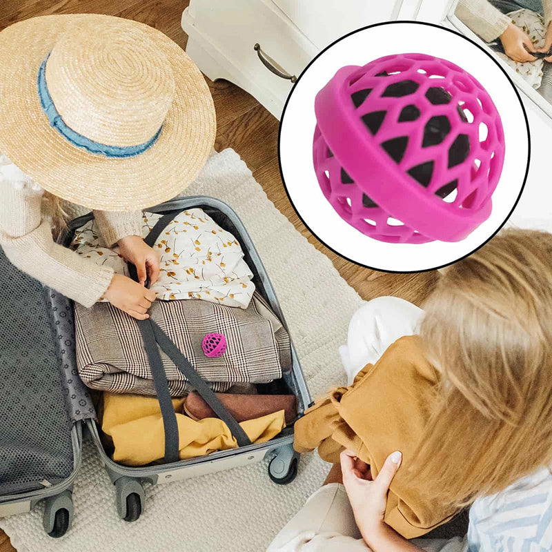 reusable bag cleaning sticky ball, view 3 - MRSLM
