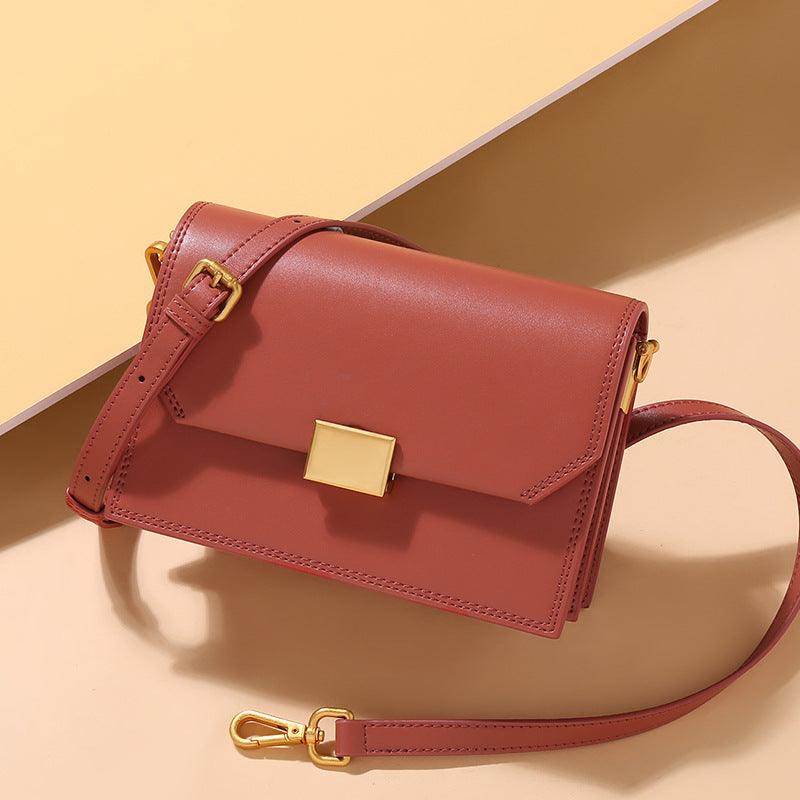 fashion cowhide shoulder bag - MRSLM
