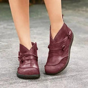 Women's suede mid-tube boots, view 3 - MRSLM
