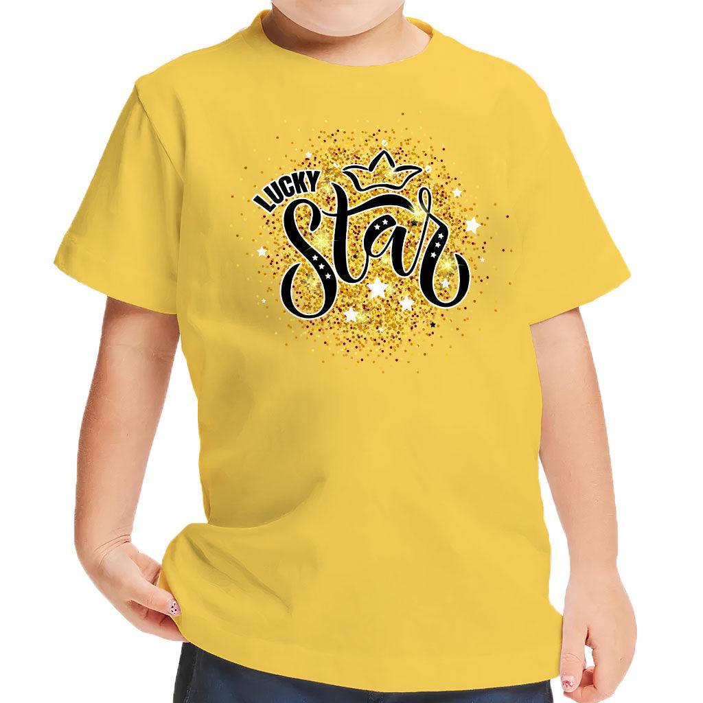 Lucky Star Toddler T-Shirt - Cute Kids' T-Shirt - Themed Tee Shirt for Toddler - MRSLM