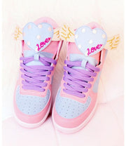 Cute heart shoes for girls, view 3 - MRSLM