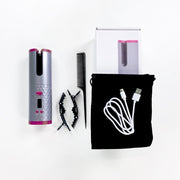 cordless auto ceramic hair curler, view 6 - MRSLM