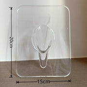 creative acrylic art frame vase, view 6 - MRSLM